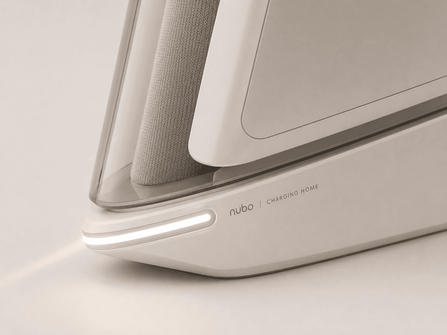 Nubo robot returning to its charging dock