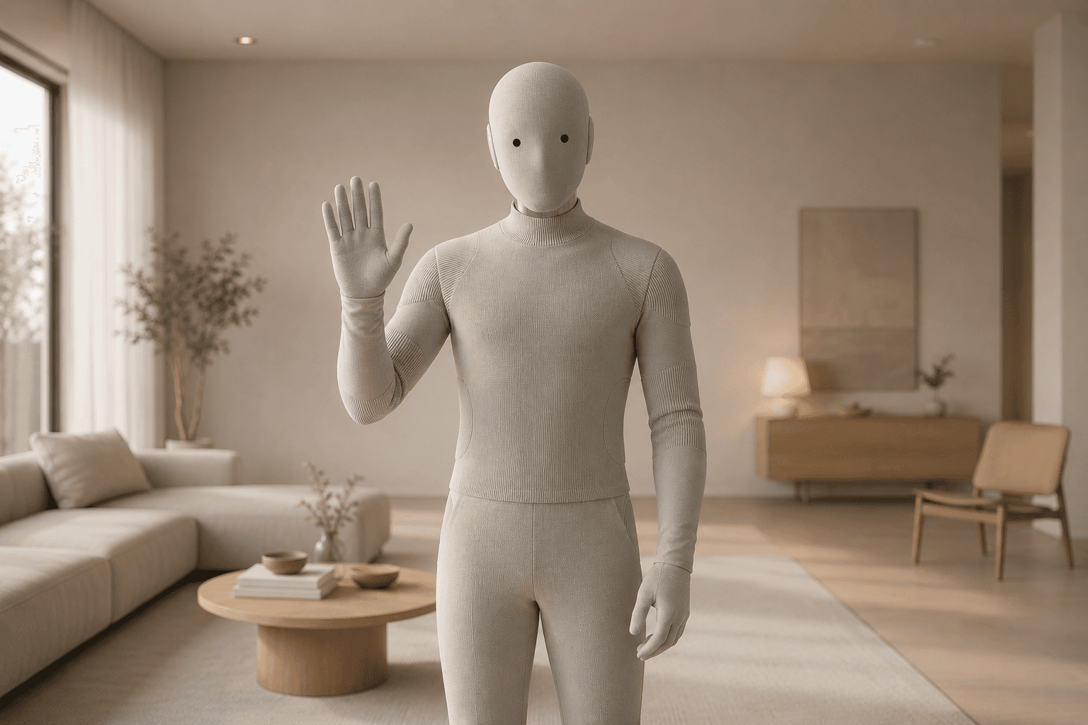 Nubo robot at home during the beta program